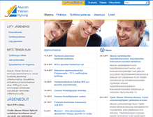 Tablet Screenshot of akavanyleinenryhma.fi